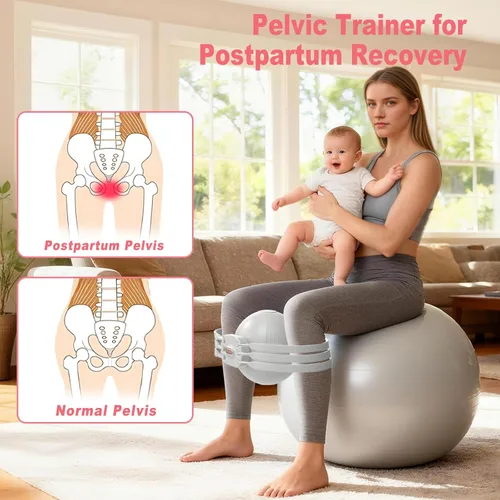 Miniatura 3 de HOTSWEAT Maestro de muslos, ejercitador interno del muslo, entrenador de muslos Kegel para mujeres con resistencia ajustable