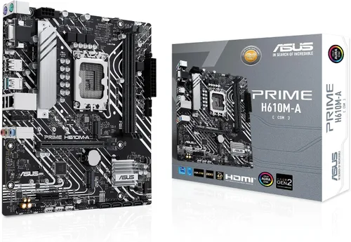 Miniatura 10 de ASUS Prime H610I-PLUS-CSM Placa base Intel H610 (LGA 1700) Mini-ITX con DDR5 5600, PCIe 4.0, ranura M.2, Intel 1 Gb Ethernet, DisplayPort, HDMI
