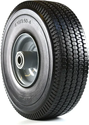 Miniatura 2 de Rueda NK antipinchazos para carretilla de mano, negro/gris