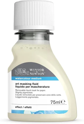 Miniatura 9 de Winsor & Newton – Lienzo para pintura al aceite agua color medio de buey líquido, 75 ml, Amarillo Líquido de enmascaramiento artístico