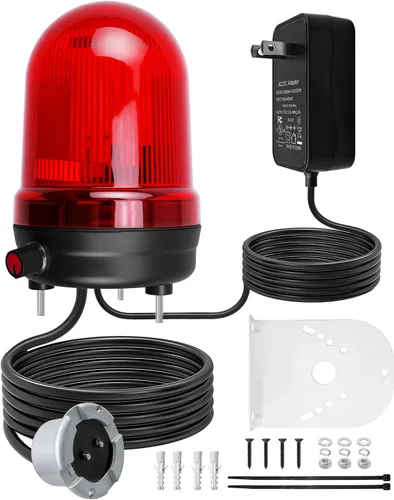 Miniatura 8 de Alarma de bomba de sumidero, detección de fugas de agua alta con alarma fuerte de 110 dB e indicador LED, cable de sonda de 5 pies, alimentación