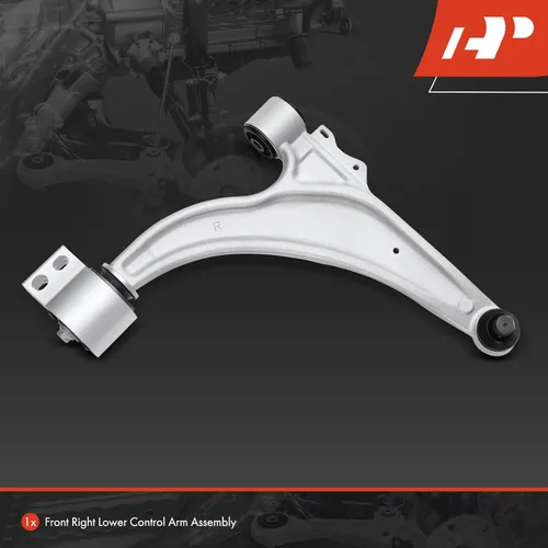 Miniatura 2 de A-Premium Brazo de control inferior delantero derecho, con rótula y buje, compatible con Chevrolet Cruze 2011-2015, Cruze Limited 2016, Volt