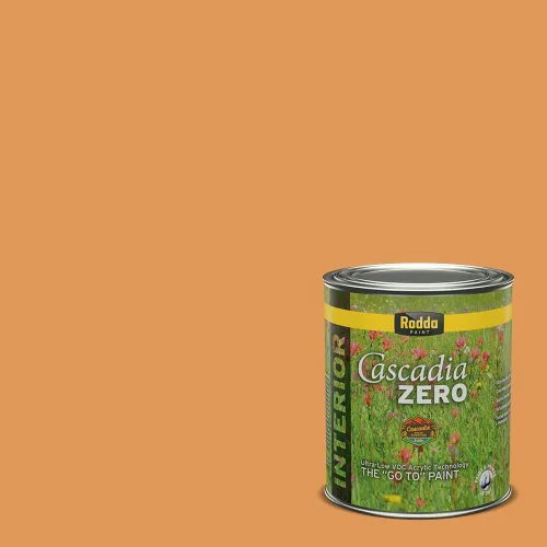 Miniatura 196 de Rodda Paint CASCADIA ZERO - Pintura plana e imprimación para interiores en uno, cuarto de galón, crema de ballet