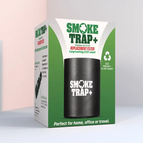 Miniatura 4 de ECO - Cartuchos de filtro de repuesto para Smoke Trap + Filtro de repuesto individual - Filtro reemplazable sin residuos de plástico - Máximo
