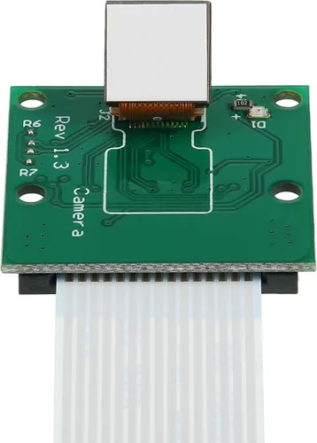 Miniatura 5 de Weewooday 4 piezas 5 megapíxeles 1080p sensor OV5647 mini módulo de cámara con cable de cinta de 6 pulgadas 15 pines compatible con Raspberry Pi
