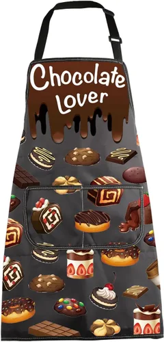 Miniatura 9 de MBMSO Delantal para hornear, el ingrediente secreto es siempre amor, delantal de panadero, regalos de horneado, regalos de cocina para amantes