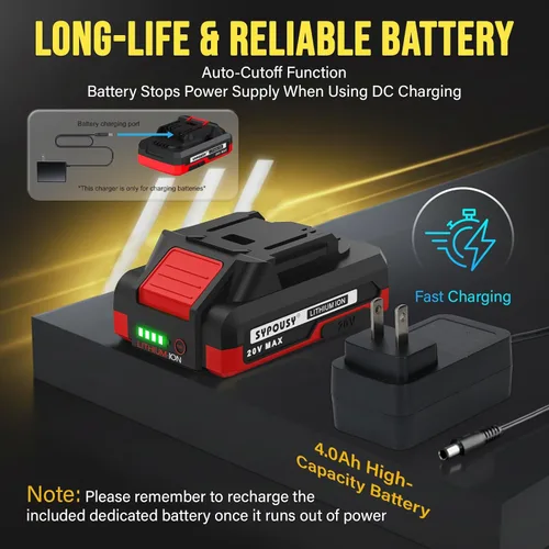Miniatura 5 de Compresor de aire portátil para inflado de neumáticos, inflado 4 veces más rápido, bomba de neumáticos inalámbrica de 160 PSI con doble potencia