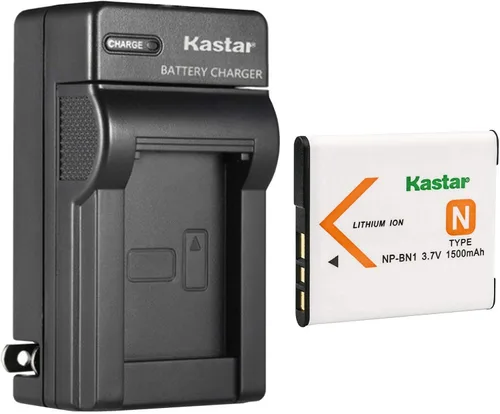 Miniatura 8 de Kastar Reemplazo del cargador de batería de pared CA para cámaras Sony Cyber-Shot DSC-TX100V, TX200V, W310, W320, W330, W350