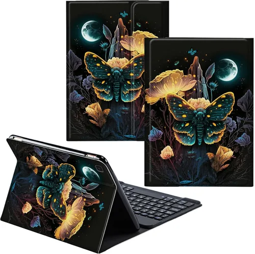Miniatura 33 de Funda para Samsung Galaxy Tab S6 Lite 2022/2020 Teclado inalámbrico desmontable y cubierta de cuero PU Funda protectora para Samsung Galaxy Tab S6