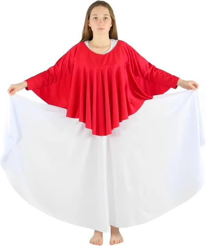 Miniatura 4 de Danzcue Camiseta de baile con ala de ángel para niñas