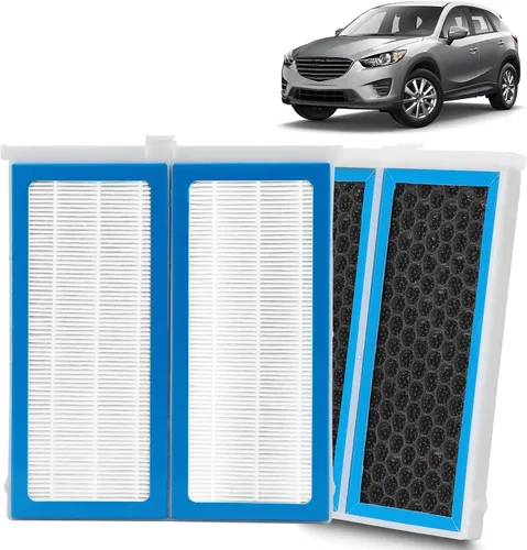 CF11811 - Filtro de aire de cabina compatible con Mazda 3 (14-18), 6 (2014-2021), CX-5 (2013-2025) reemplaza #KD4561J6X, KR1161J6X, MP111KD45 Filtro