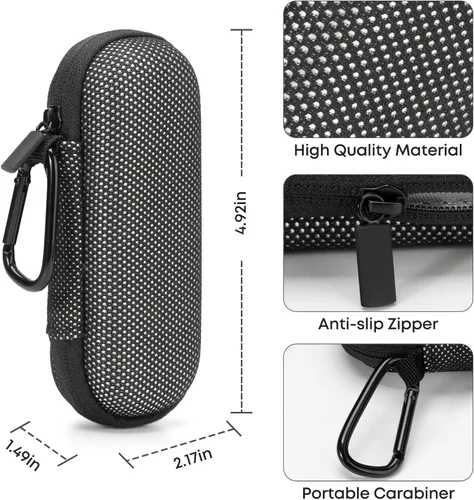 Miniatura 6 de Funda para monitor de electrocardiograma personal KardiaMobile de 1L 6L, estuche de transporte duro de viaje para AliveCor Kardia Heart Monitor