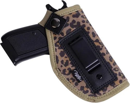 Funda para pistola para mujer, funda de transporte oculta para pistolas universal IWB para Glock 19 26 43 Springfie XD LC9 y pistolas similares