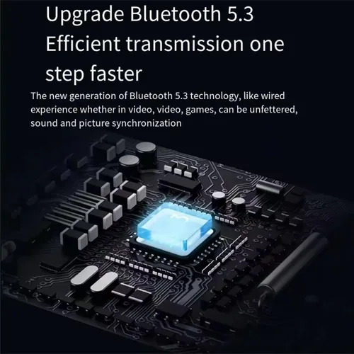 Miniatura 7 de Auriculares abiertos inalámbricos Bluetooth 5.3 conducción de aire en los oídos, IPX5 impermeables para deportes, micrófonos de llamada clara, Negro