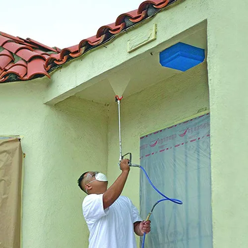 Miniatura 5 de Barra de extensión de punta de pistola pulverizadora de pintura sin aire (10 pulgadas)