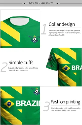 Miniatura 4 de Casmyd Camiseta de fútbol de la Copa del Mundo 2022 para mujeres y hombres camisetas de fútbol gráficas de manga corta para fanáticos del fútbol