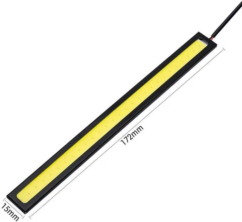 Miniatura 4 de MACHSWON 2/4/6 unids universal impermeable coche camiones diurna lámpara de luz súper brillante 12 V LED tiras COB coche Led niebla luz