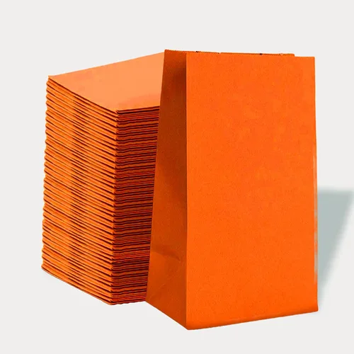 Miniatura 10 de Bolsas de papel verde, paquete de 50 unidades de 4 libras