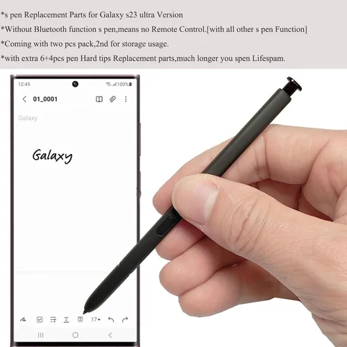 Miniatura 9 de Paquete de 2 bolígrafos (sin Bluetooth) Galaxy S23 Ultra - Repuesto para bolígrafo Galaxy S23 Ultra Stylus, piezas de repuesto para Samsung Galaxy