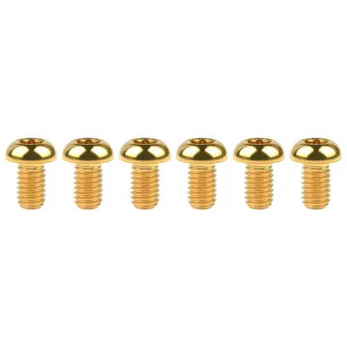 Miniatura 13 de Cabeza de botón de titanio Torx M5 M6 M8 x10 12 15 20 25 30 35 1.575 in para bicicleta, motocicleta, automóvil, tornillos paquete de 6