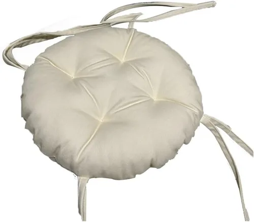 Miniatura 17 de Cojines de asiento redondos para exteriores con lazos, almohadillas para sillas de pana súper suaves, antideslizantes, herramientas para sillas