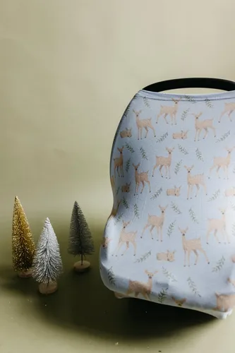 Miniatura 102 de Copper Pearl Funda multiusos: fundas de asiento de automóvil, funda de lactancia y funda de cochecito para el sol, tela elástica, uso para todas