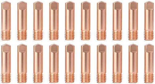 Miniatura 10 de 5PK MIG Boquilla de gas de soldadura 21-50 1/2" para Lincoln Magnum 100L K530 Series & Century & Tweco Mini/#1 Pistola de soldadura