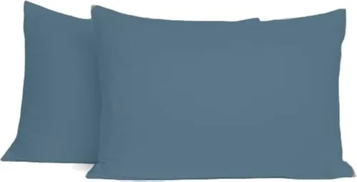 Miniatura 7 de SAHARBEDDINGS Funda de almohada de viaje de 12 x 20 pulgadas, 500 hilos, paquete de 2 fundas de almohada para bebé con envoltura, 100% algodón Negro