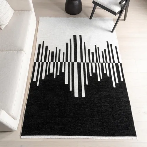 Miniatura 8 de Nuloom Versa Kirby - Alfombra de área color crema, 4 x 6 pies, azulejos, suave y acogedora, con alto tráfico, resistente a las manchas, fácil