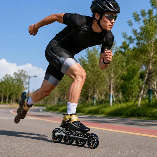 Miniatura 6 de Patines de velocidad en línea para hombres y mujeres, patines en línea profesionales de fibra de carbono para adultos masculinos, patines