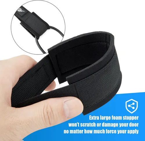 Miniatura 6 de HPYGN Anclaje de Puerta para Bandas de Resistencia, Accesorio de Ejercicio de Entrenamiento en Casa-Gimnasio para Correa de Yoga, Terapia Física