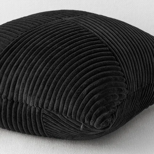 Miniatura 2 de Topfinel Juego de 2 fundas de almohada decorativas negras de 16 x 16 pulgadas para sofá, cama, decoración rústica estilo bohemio para el hogar