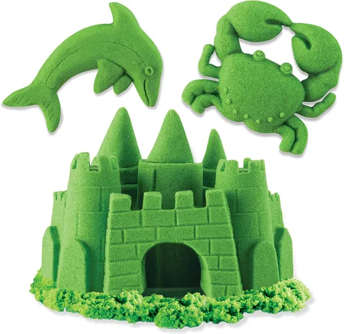 Miniatura 2 de Kinetic Sand Caja de neón de 8 onzas (variedad de colores, estilo seleccionado al azar. Una suministrada)