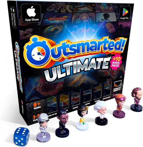 Outsmarted Ultimate Edition - 10 emocionantes categorías de bonificación | Niños, adolescentes y adultos | Noche de juego del siguiente nivel para