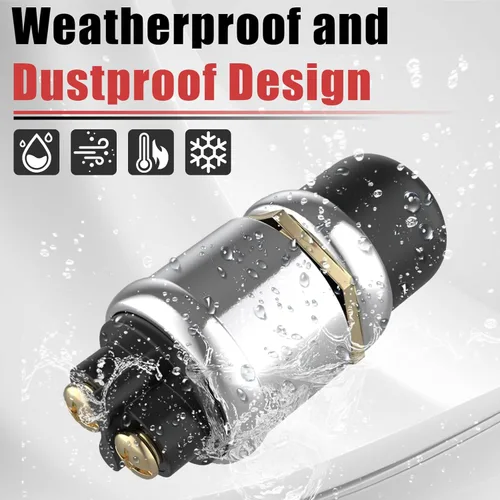 Miniatura 6 de BFXM Interruptor de arranque de botón pulsador 12V 50A, interruptor de arranque momentáneo impermeable para motor de automóvil, botón de arranque