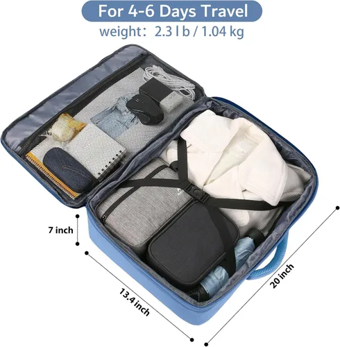 Miniatura 60 de MATEIN - Mochila de viaje extragrande de 10.56 galones, mochila de viaje ampliable apta para aerolíneas, para viajeros de fin de semana, hombres