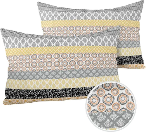 Miniatura 12 de Fundas de almohada impermeables para exteriores, fundas de almohada lumbares, estilo bohemio, diseño de rayas, tribal, estilo bohemio, fundas
