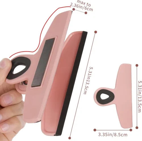 Miniatura 4 de Clips para pan, clips para bolsa, clips magnéticos, clips para chips, clips para bolsa, clips de alimentos para paquetes de alimentos, clip