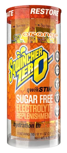 Miniatura 2 de Bebida deshidratada Sqwincher, Zero Qwik Stik, en polvo, con electrolitos, sin azúcar, 200