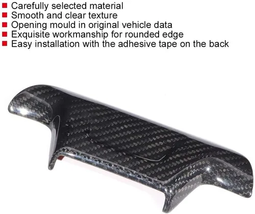 Miniatura 3 de Funda de volante de fibra de carbono para ZL1 2017-2019 (sin agujero)