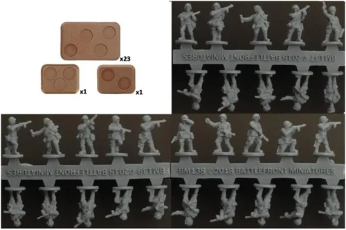 Miniatura 3 de Flames of War Guerra tardía: Compañía Soviética SMG (SBX80)