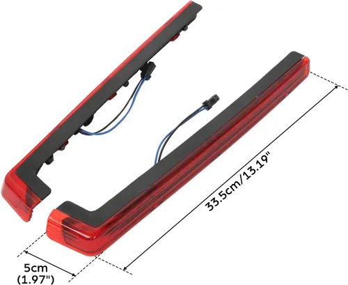 Miniatura 2 de TCMT Pack de Luces LED de Acento para Maletero y Marca Lateral Compatible con Harley Touring 2006-2025 Road Glide 2011-2025 Ultra Limited 2014-2024
