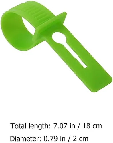 Miniatura 2 de Cabilock 40 ganchos resistentes al viento para colgar arañazos, tendedero de ropa con hebilla fija, cuerda para colgar tendedero, resistente al