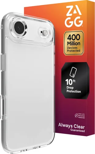 Miniatura 11 de ZAGG Crystal Palace Funda para iPhone 15 Pro Max - Protección contra Caídas (13ft/4m), Funda para iPhone Antiamarilleamiento y Resistente a