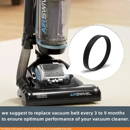 Miniatura 5 de JEDELEOS Correas de repuesto para modelos de vacío giratorios de aire Black and Decker BDASV101 BDASV102 BDASV103 BDASV104 BDASL201 BDASL202