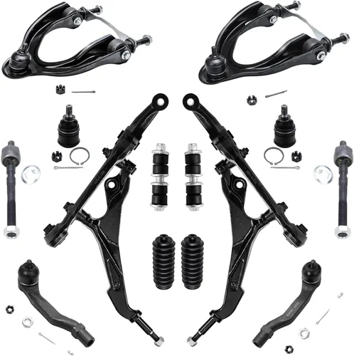Miniatura 105 de Detroit Axle - Kit de suspensión frontal de 16 piezas para RWD Chrysler 300 Dodge Charger Challenger Magnum 6 brazos de control con rótulas 2