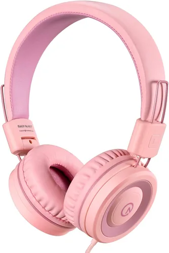 Miniatura 7 de noot products Auriculares para niños K11 plegables estéreo sin enredos de 5 pies de largo cable de 0.138 in Jack Plug in Ear Auriculares con cable