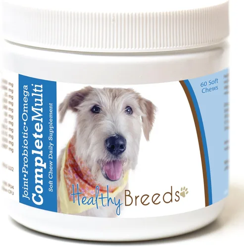 Miniatura 195 de Healthy Breeds Pug todo en uno multivitamínico suave masticable 60