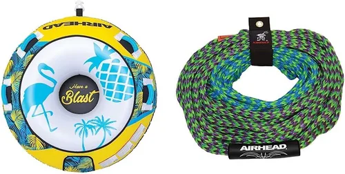 Miniatura 3 de AIRHEAD - Inflable remolcable Blast de 1 a 4 pasajeros para actividades acuáticas