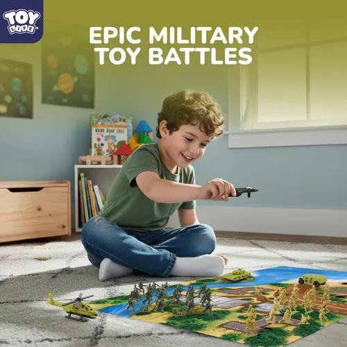Miniatura 2 de TOY Life Army Men Playset (Mapa de aterrizaje de playa Set 2)